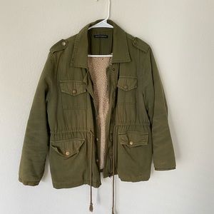 BRANDY MELVILLE navy green army jacket